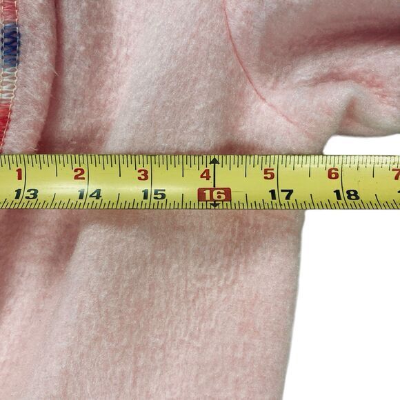 BEATRICE PINES Vintage Robes Womens M Pink Soft Embroidered Belted Chic Relaxed - Picture 11 of 14